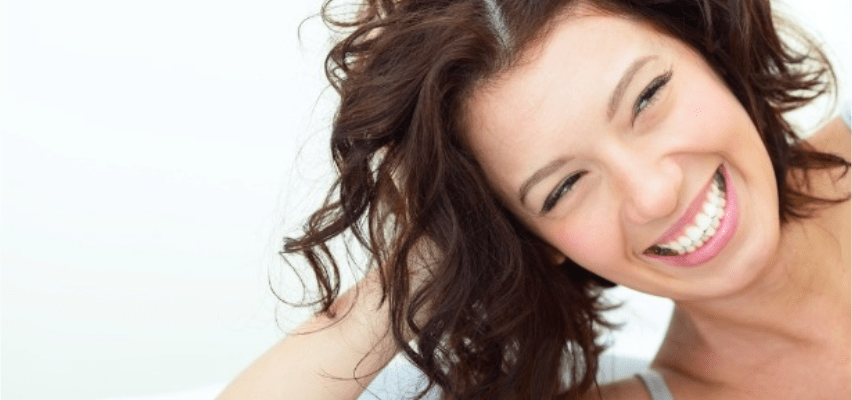 Mulher sorrindo