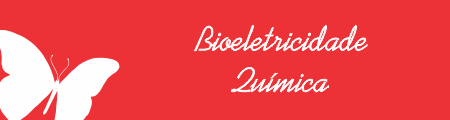 Desenho de uma borboleta com o texto "bioeletricidade quimica"